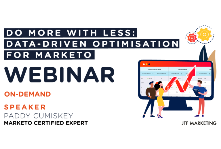 Do More With Less: Data-Driven Optimisation for Marketo