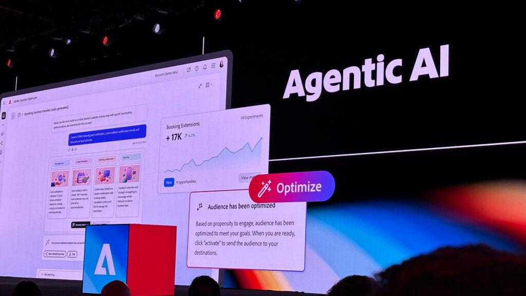 latest Agentic releases on stage at Adobe Summit 2025