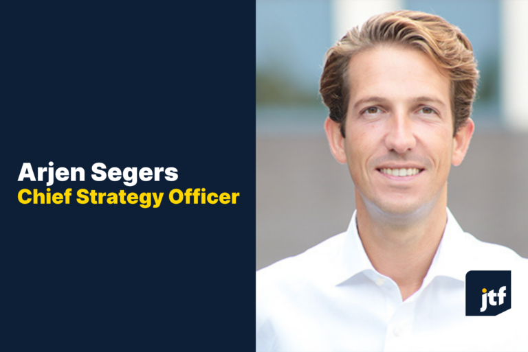 JTF appoints Arjen Segers as Chief Strategy Officer