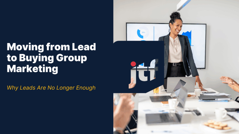 Moving from Lead to Buying Group Marketing with Marketo and AJO B2B Edition